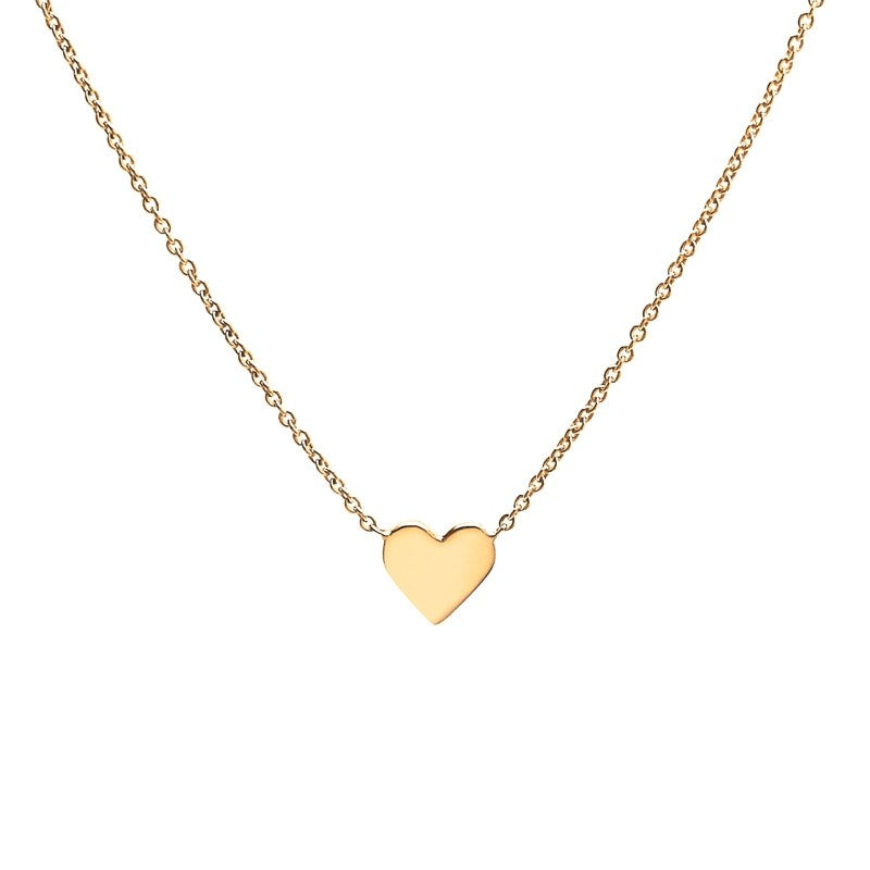 Tiny Gold Heart Pendant – ethanlord