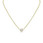 Floating Diamond Bezel Pendant 1.51ct